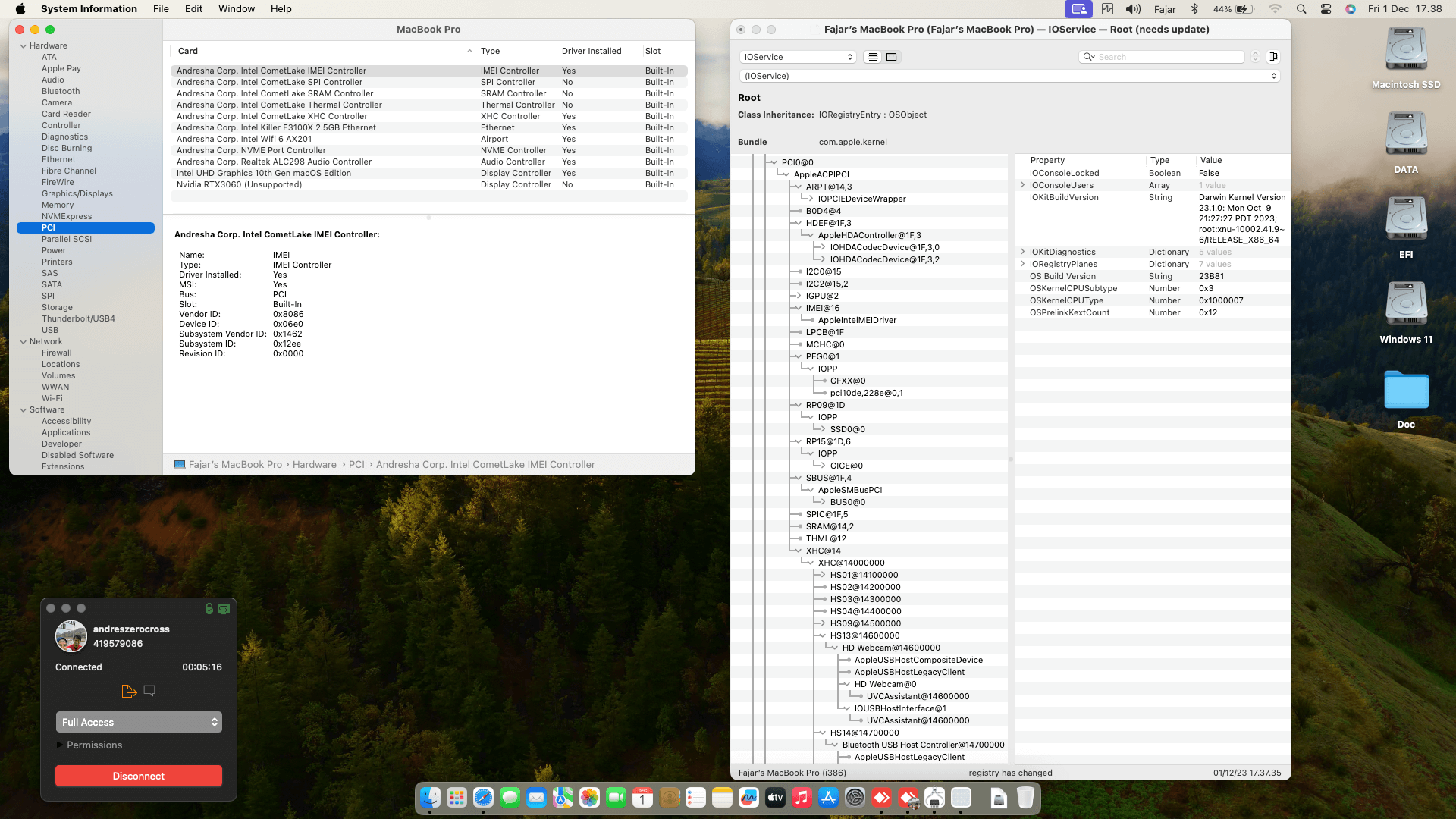 MSI Gaming GP66 Leopard 10UE 2781D [CometLake   Intel UHD 630 + PS2]   OpenCore 1